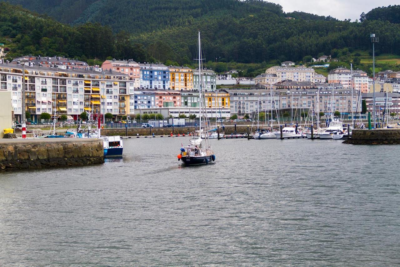 Apt. P/4 En La Playa De Viveiro Kültér fotó