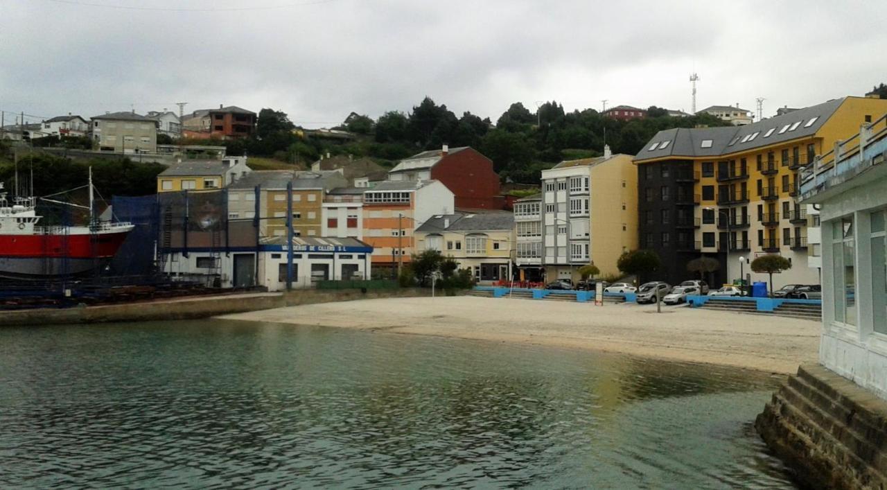Apt. P/4 En La Playa De Viveiro Kültér fotó